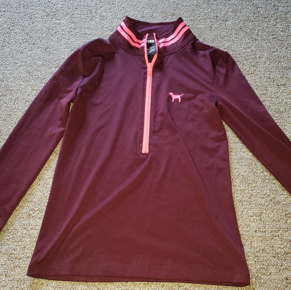 PINK ultimate workout long sleeve shirt Medium